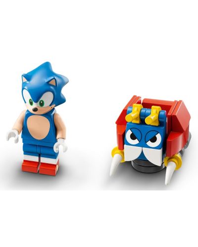 Конструктор LEGO Sonic - Предизвикателство на Соник, Скоростна сфера (76990) - 7